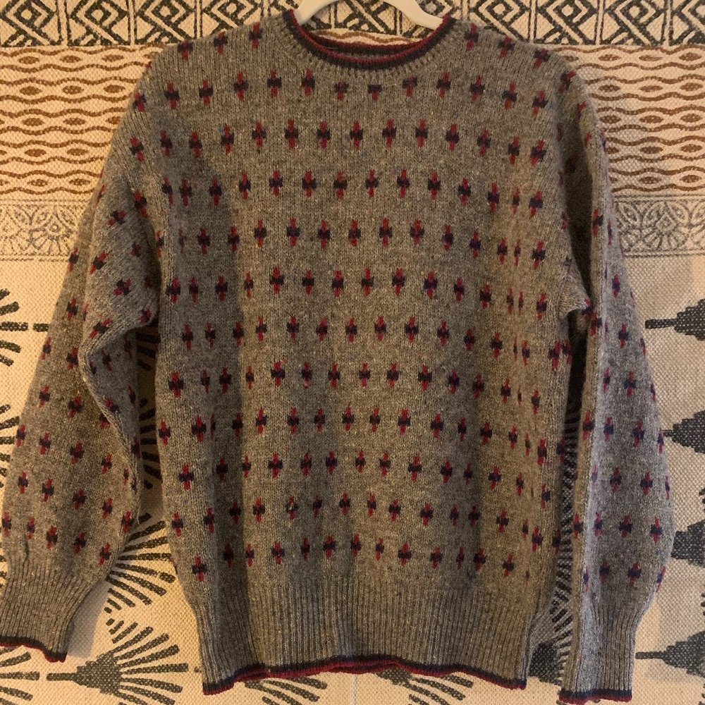 Vintage 70s Pendleton Wool Sweater Men's Size Small